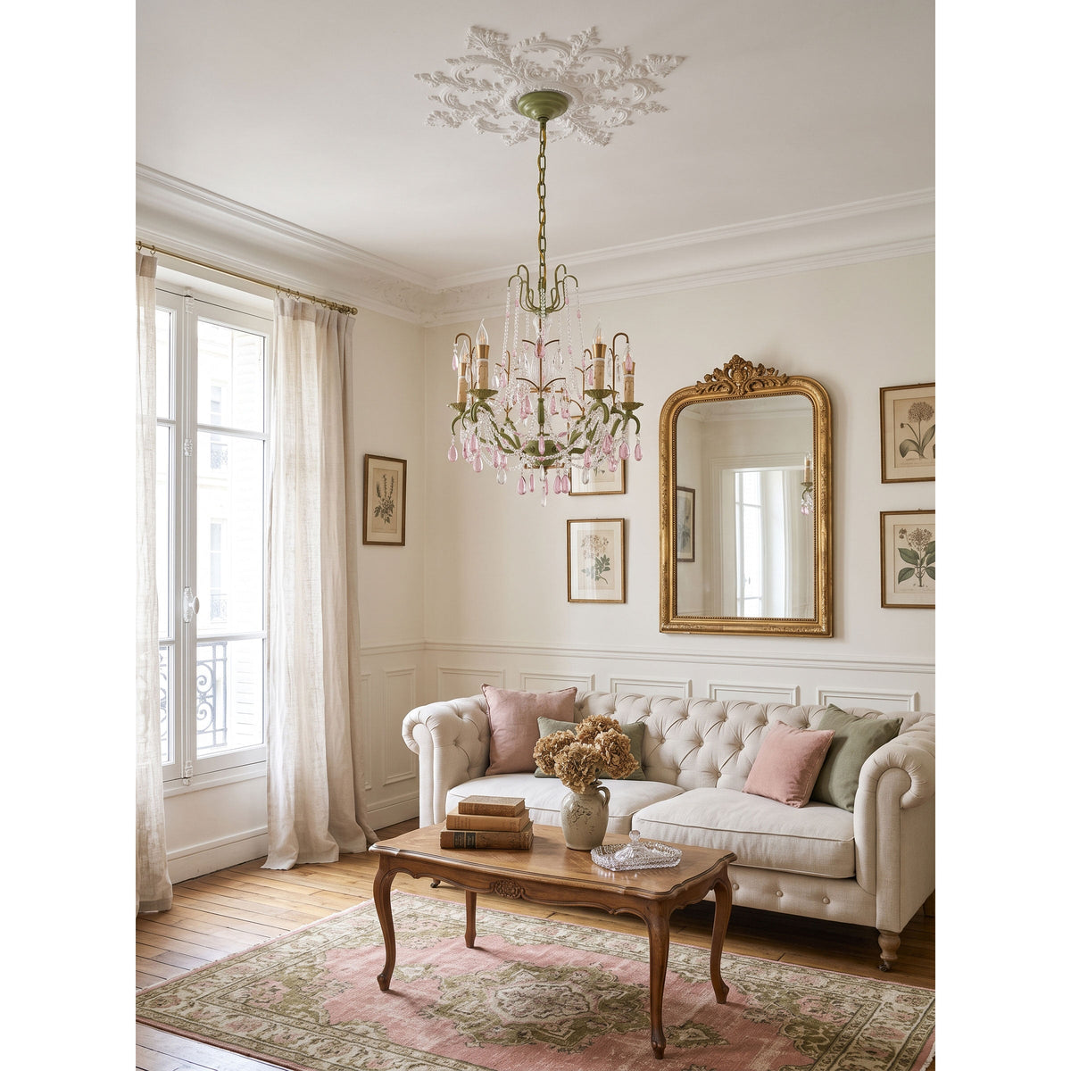 Calderleigh Park Crystal Chandelier