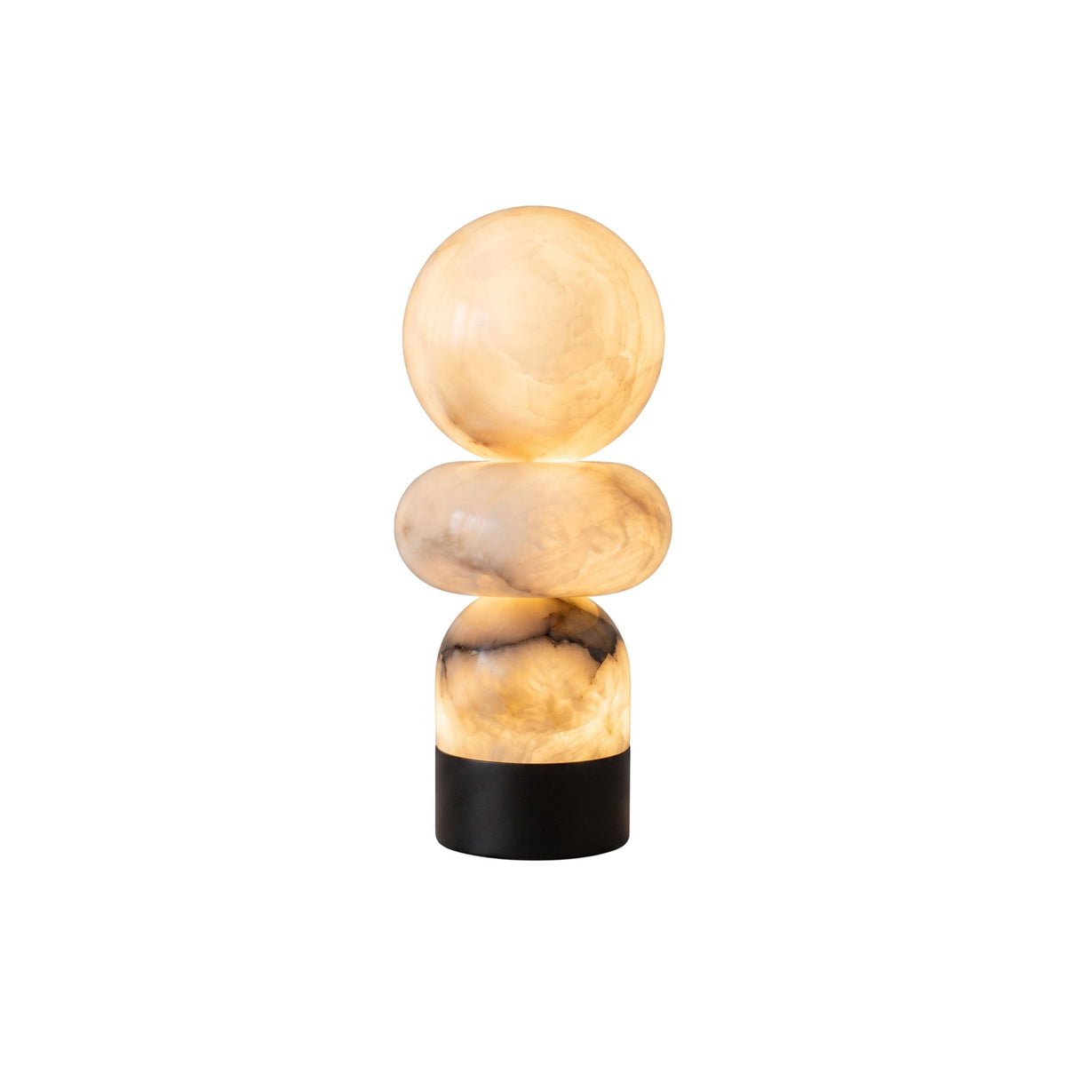 Fallowmere Stacked Orb Table Lamp