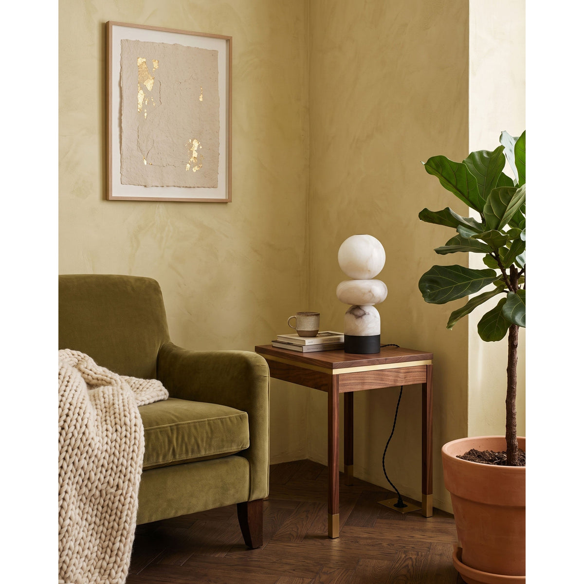 Fallowmere Stacked Orb Table Lamp