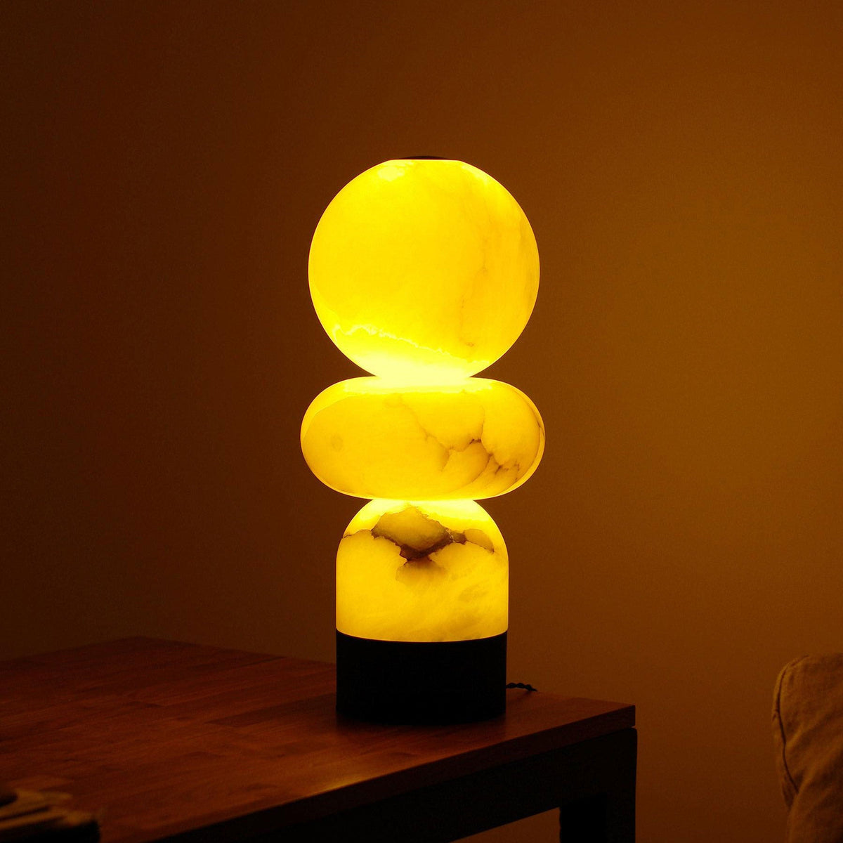 Fallowmere Stacked Orb Table Lamp