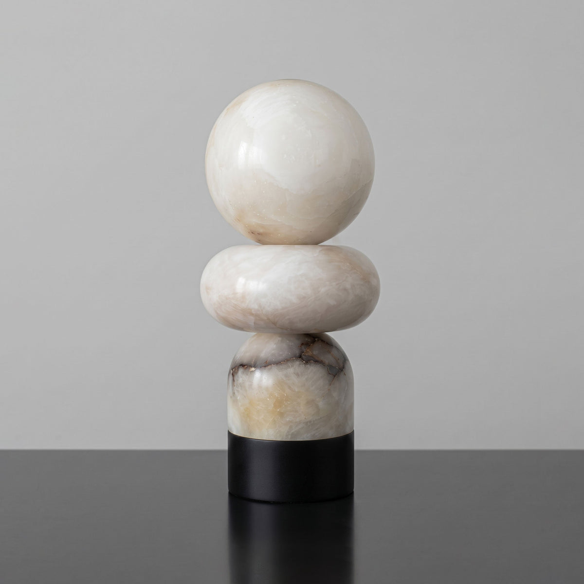 Fallowmere Stacked Orb Table Lamp