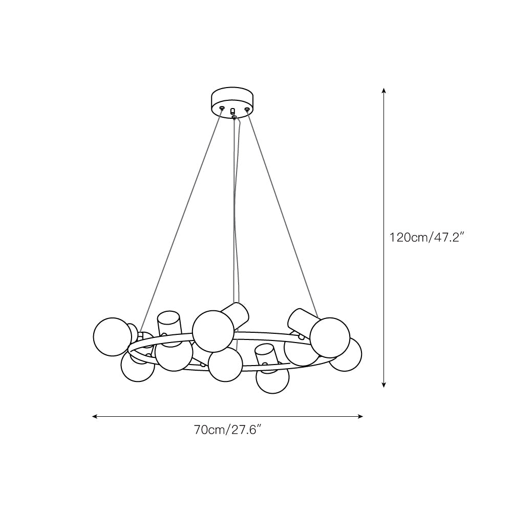 Nyphaiel Chandelier