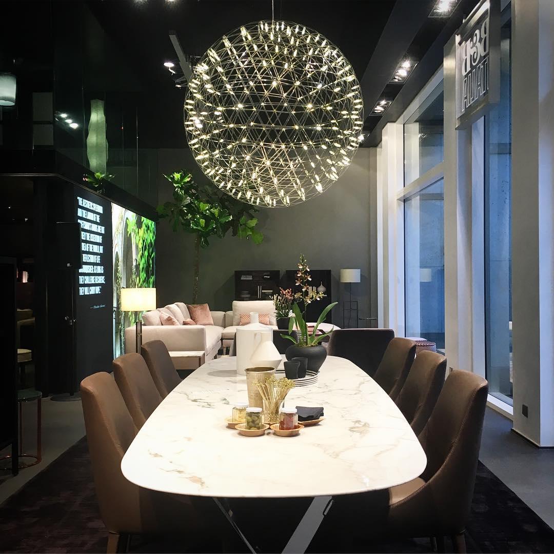 Silver Spark Ball Pendant Light-Neutral Decor