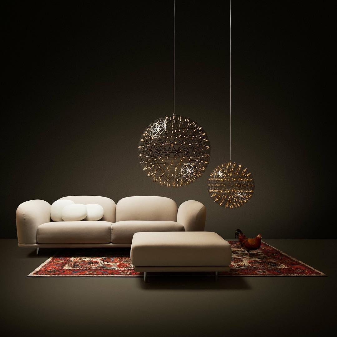 Silver Spark Ball Pendant Light-Neutral Decor