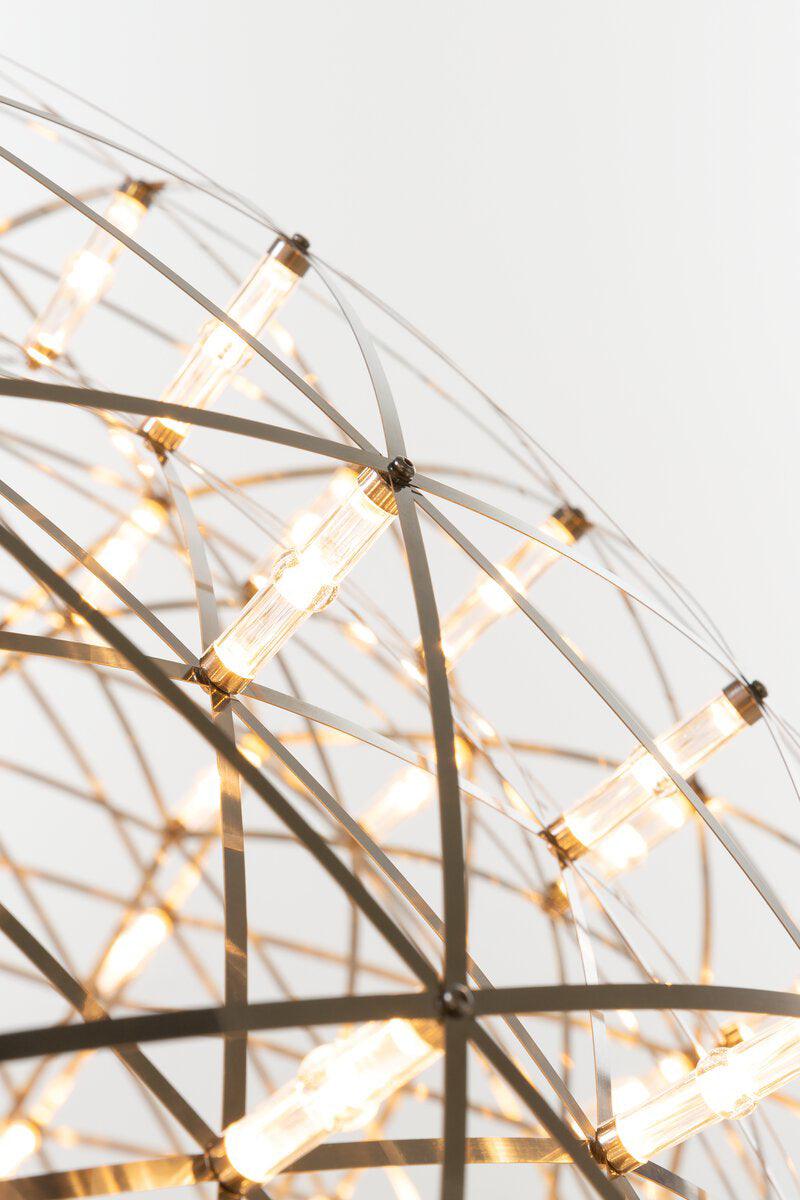 Gold Spark Ball Pendant Light-Neutral Decor