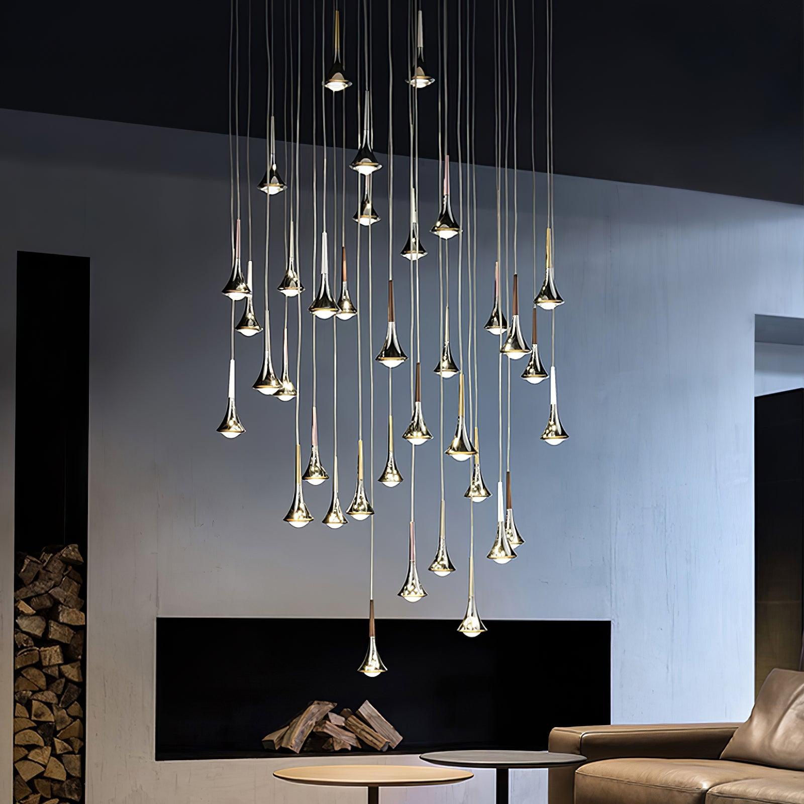 Drae Artistic Glam Pendant Light-Neutral Decor