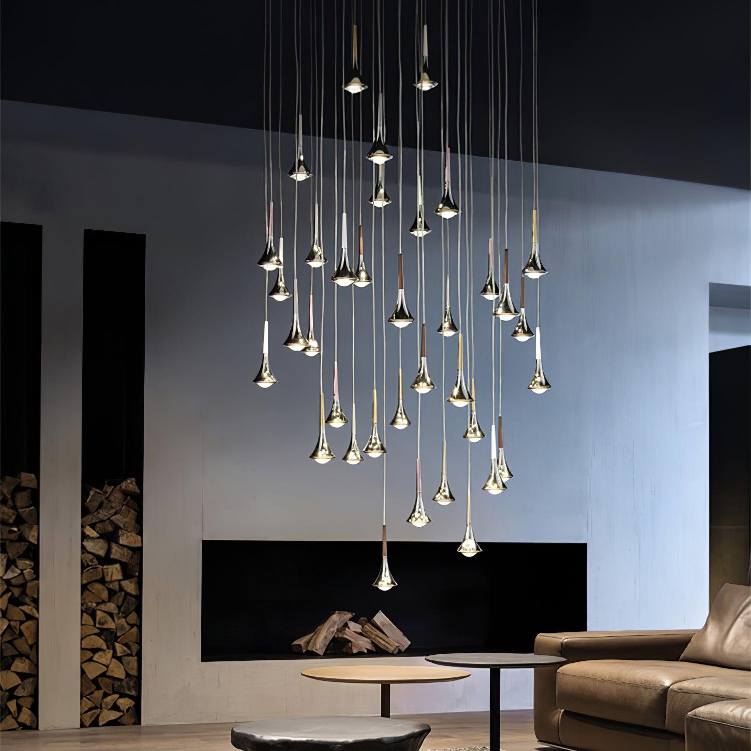 Drae Artistic Glam Pendant Light-Neutral Decor