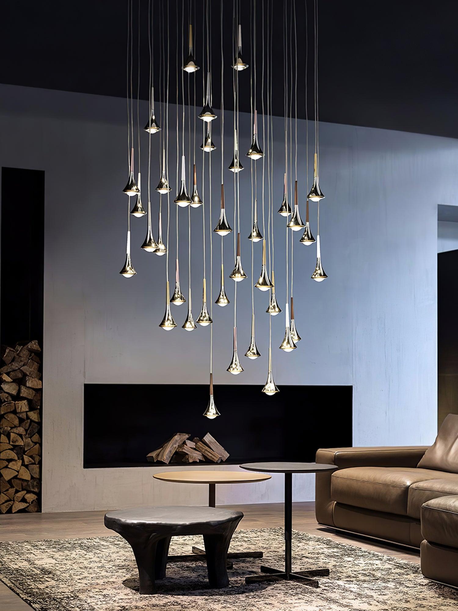 Drae Artistic Glam Pendant Light-Neutral Decor
