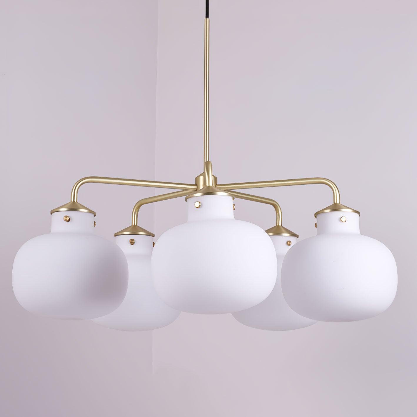 Fyor Contemporary Glass Pendant Lamp-Neutral Decor