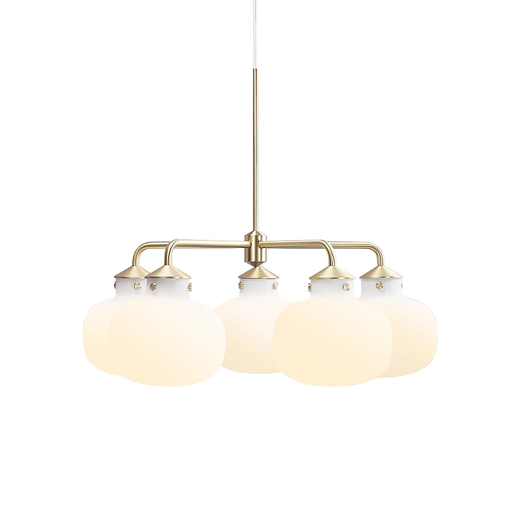 Fyor Contemporary Glass Pendant Lamp-Neutral Decor
