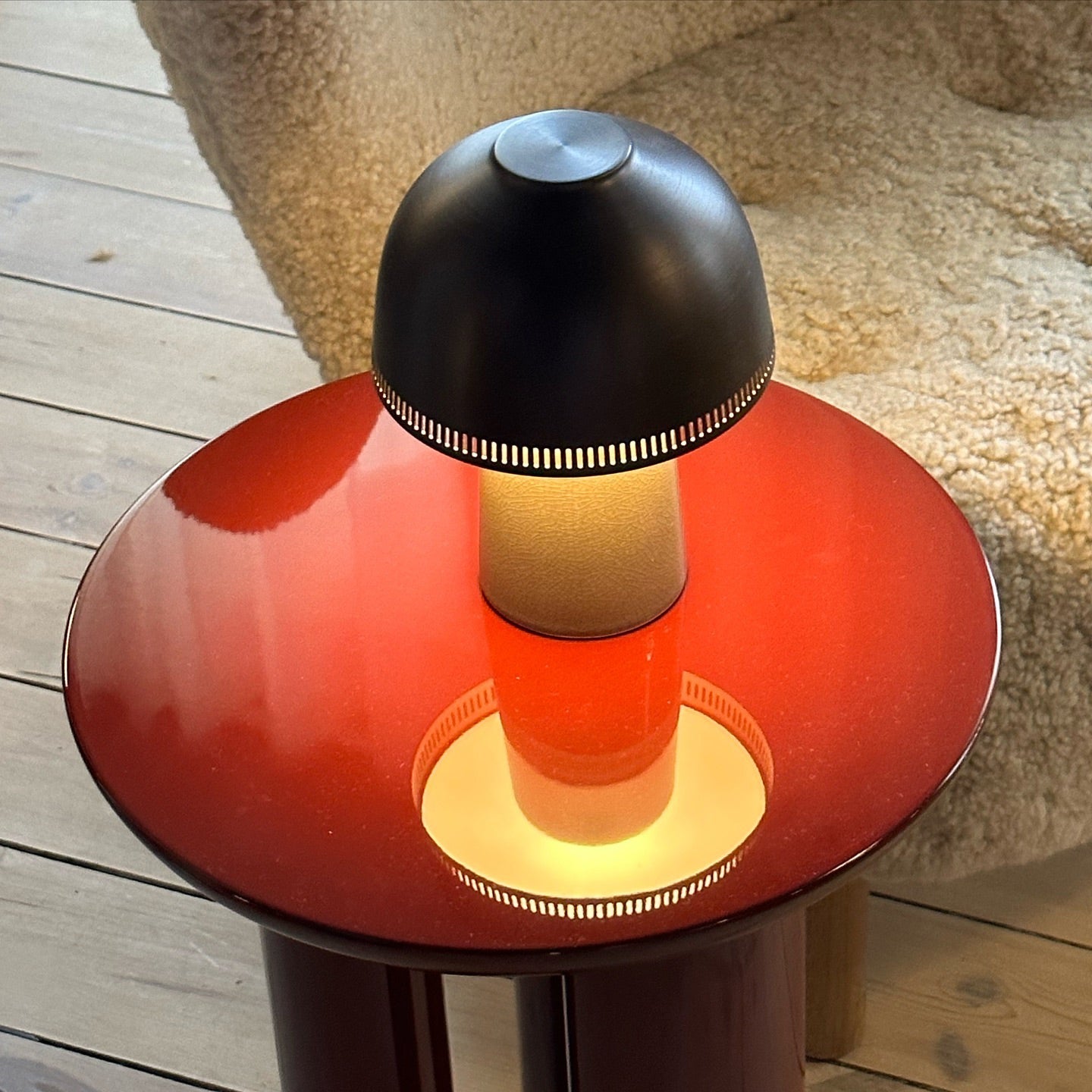 Raku Table Lamp