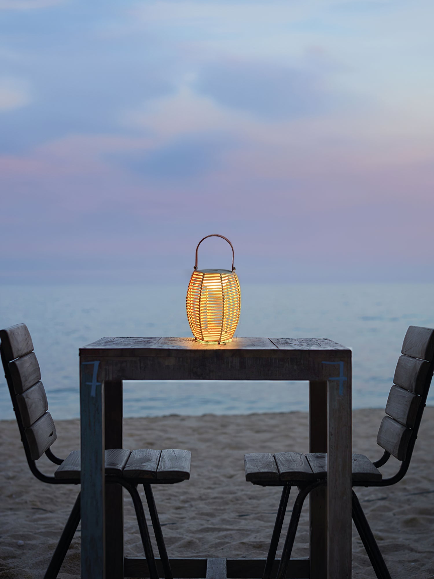 Olraeil Rattan Floor Lantern-Neutral Decor