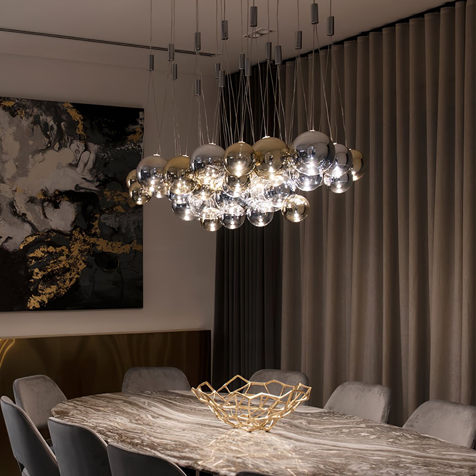 Cia Light Luxury Pendant Light-Neutral Decor