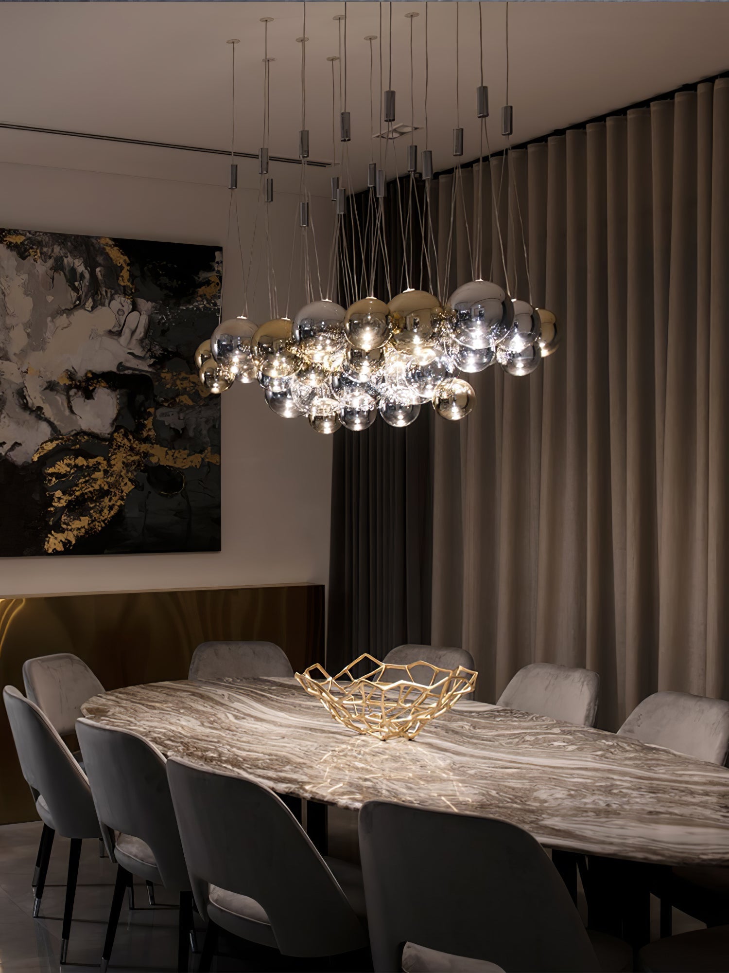 Cia Light Luxury Pendant Light-Neutral Decor