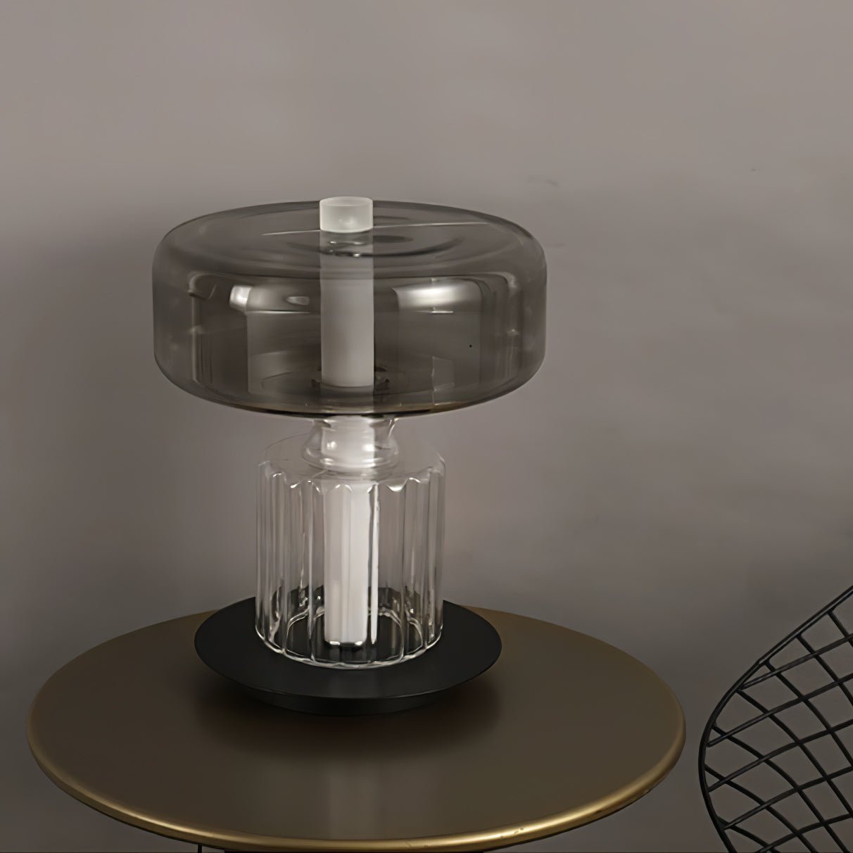 Svora Modern Glass Table Lamp-Neutral Decor