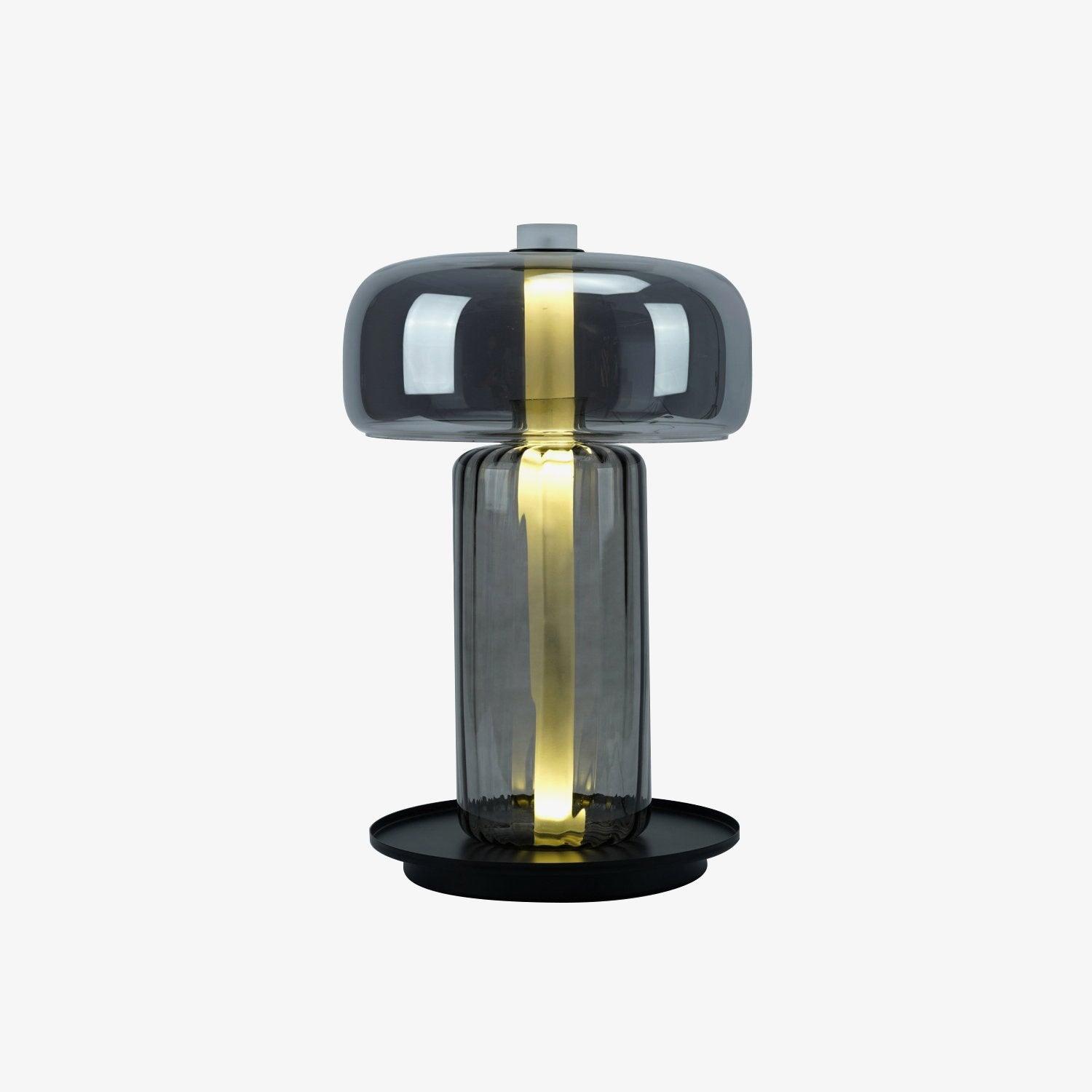 Svora Modern Glass Table Lamp-Neutral Decor