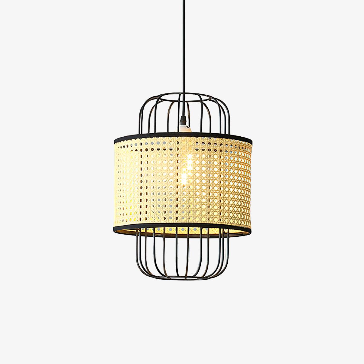 Lven Premium Art Rattan Pendant Lamp-Neutral Decor