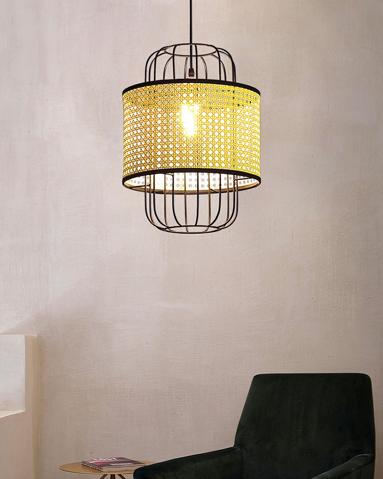 Lven Premium Art Rattan Pendant Lamp-Neutral Decor