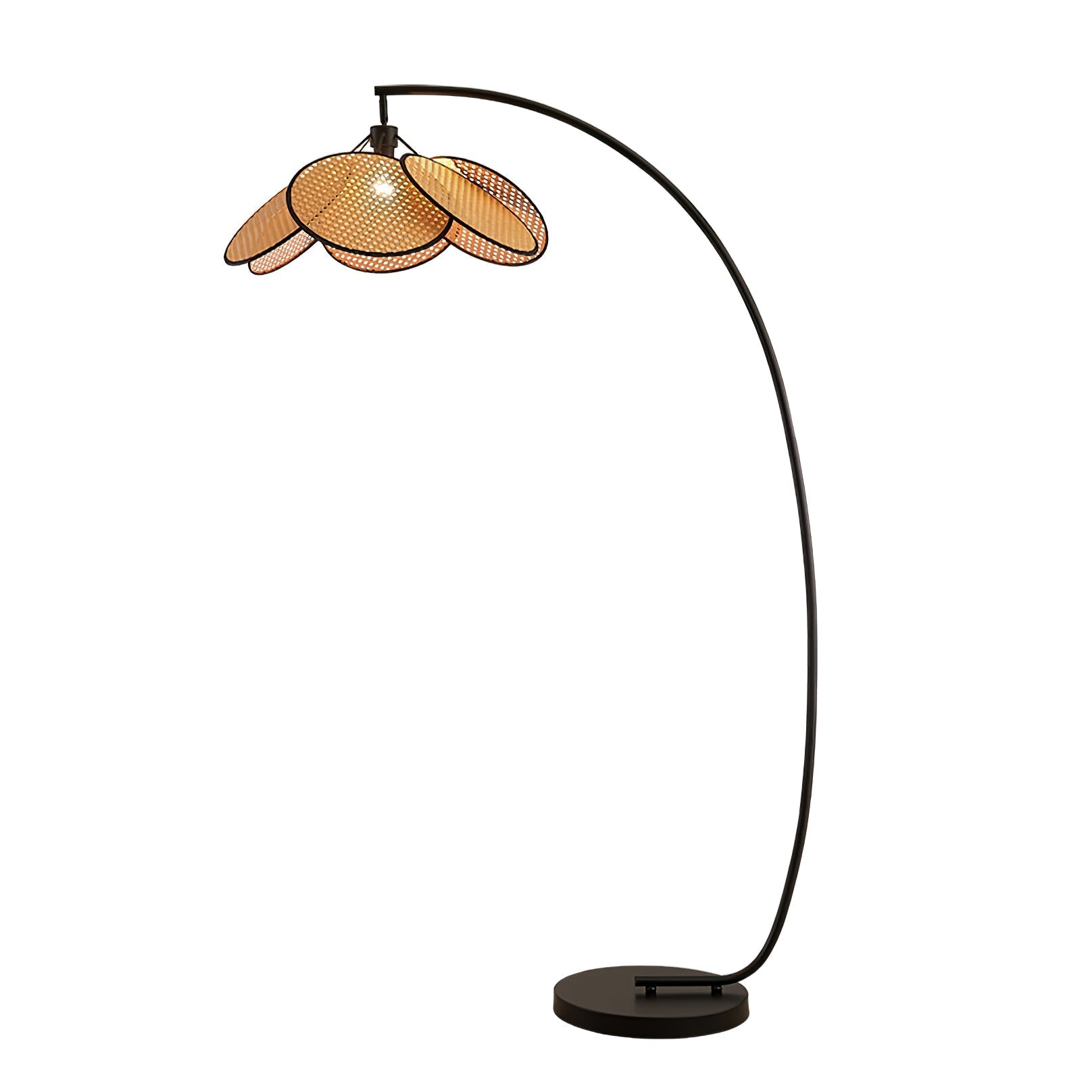 York Contemporary Floor Lamp-Neutral Decor