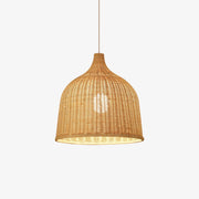 Aveny Rustic Rattan Pandent Light-Neutral Decor