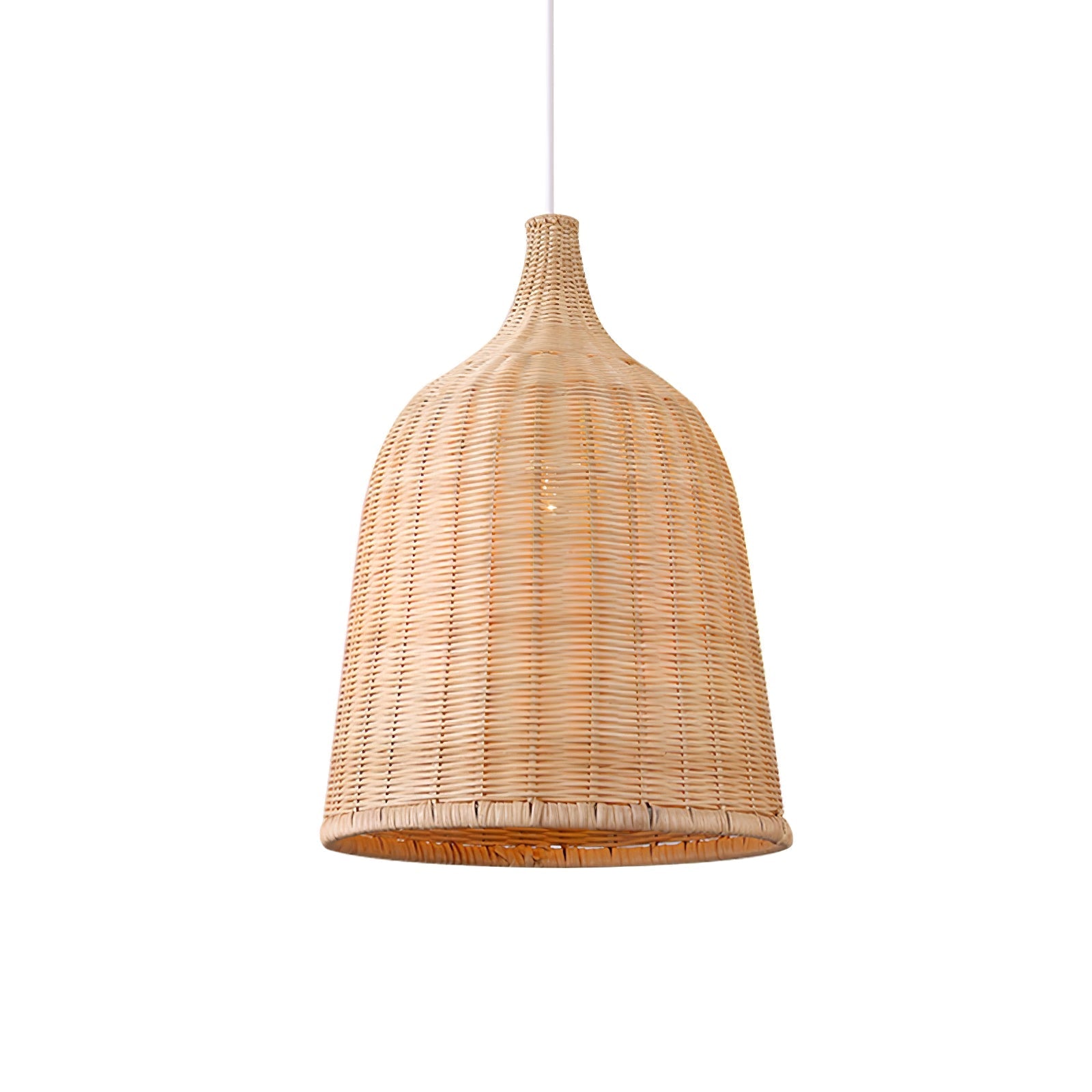 Aveny Rustic Rattan Pandent Light-Neutral Decor