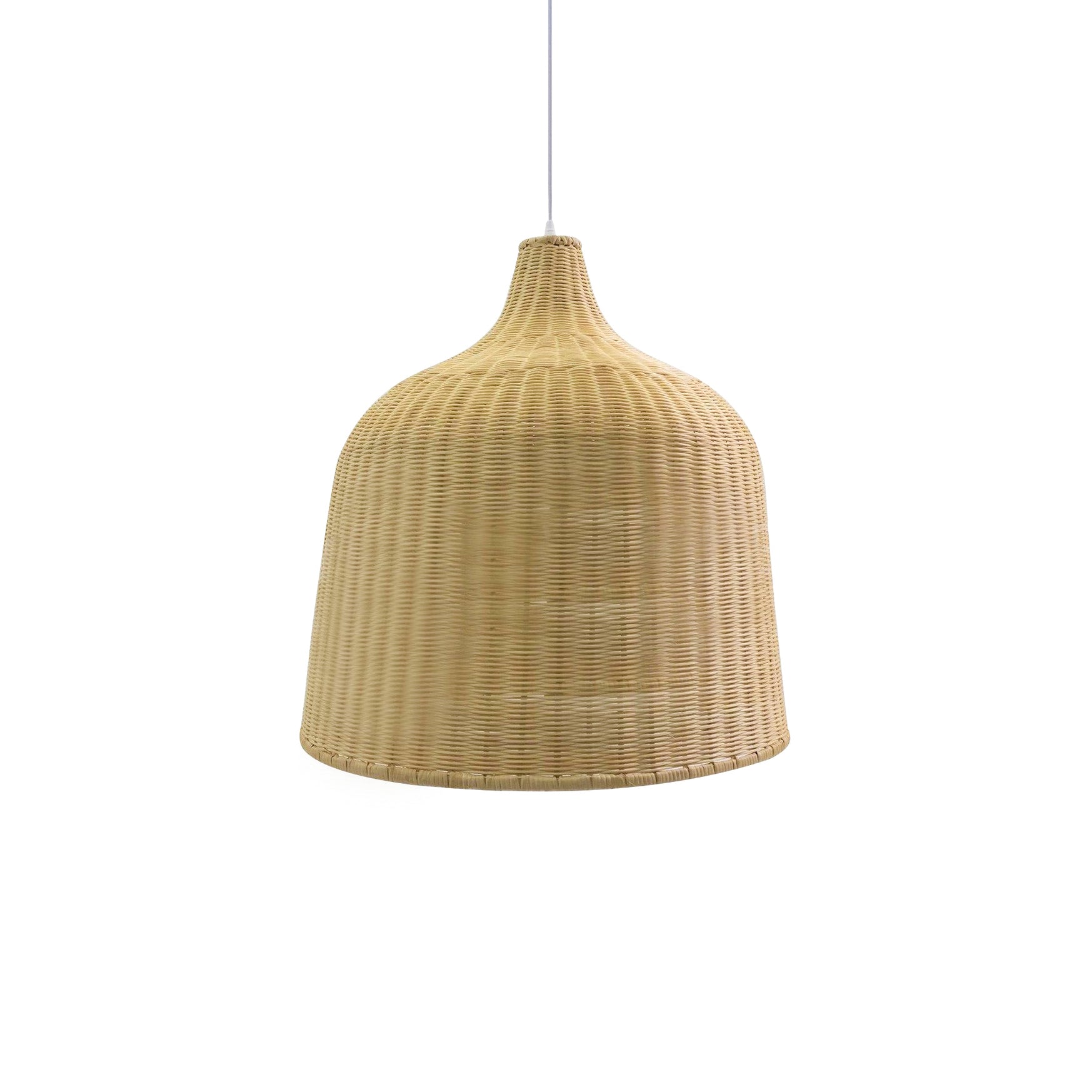 Aveny Rustic Rattan Pandent Light-Neutral Decor