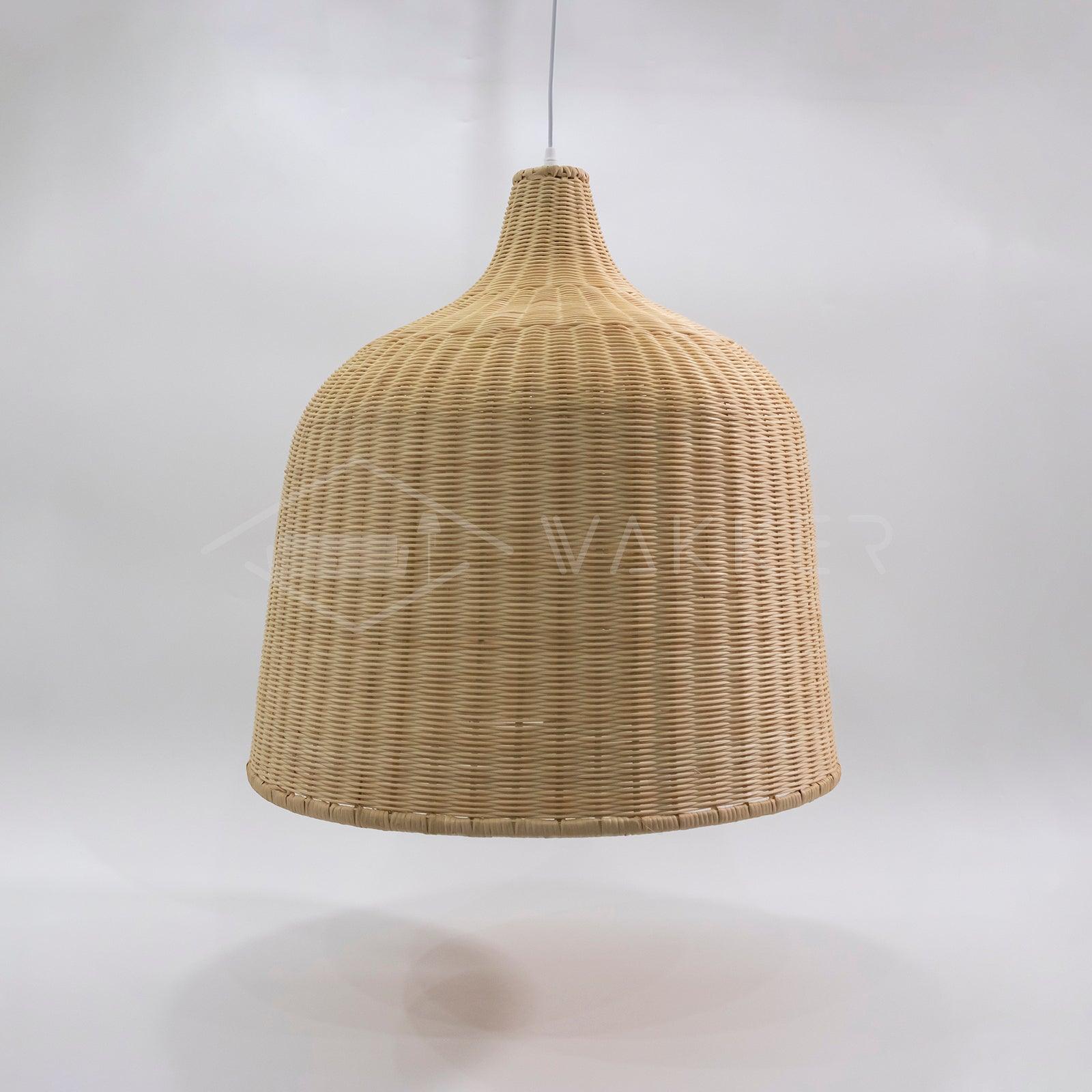 Aveny Rustic Rattan Pandent Light-Neutral Decor