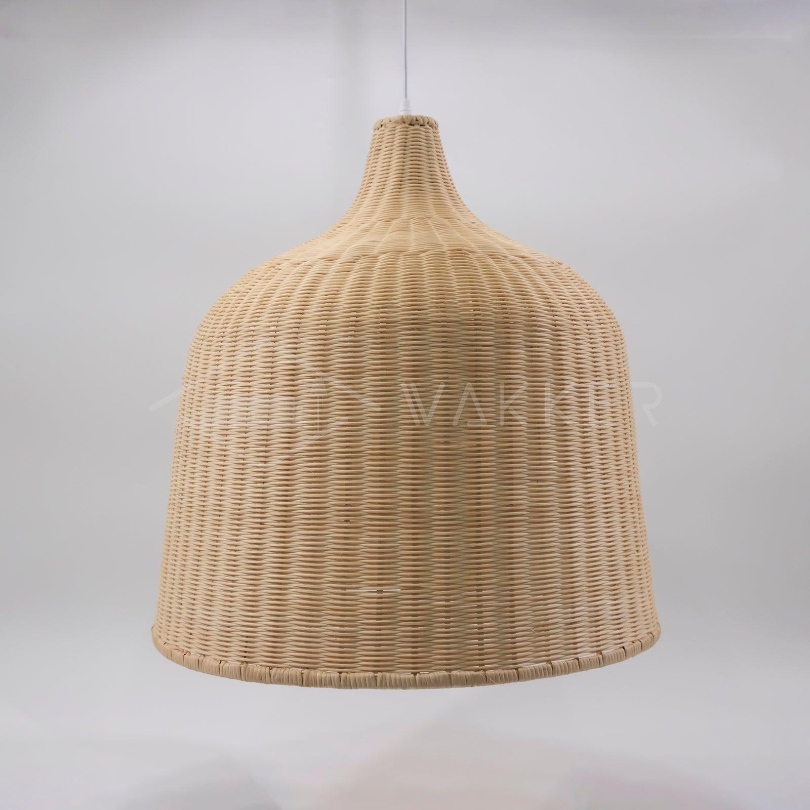 Aveny Rustic Rattan Pandent Light-Neutral Decor