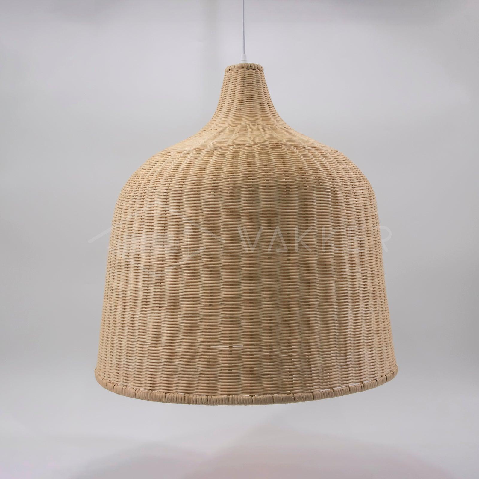 Aveny Rustic Rattan Pandent Light-Neutral Decor