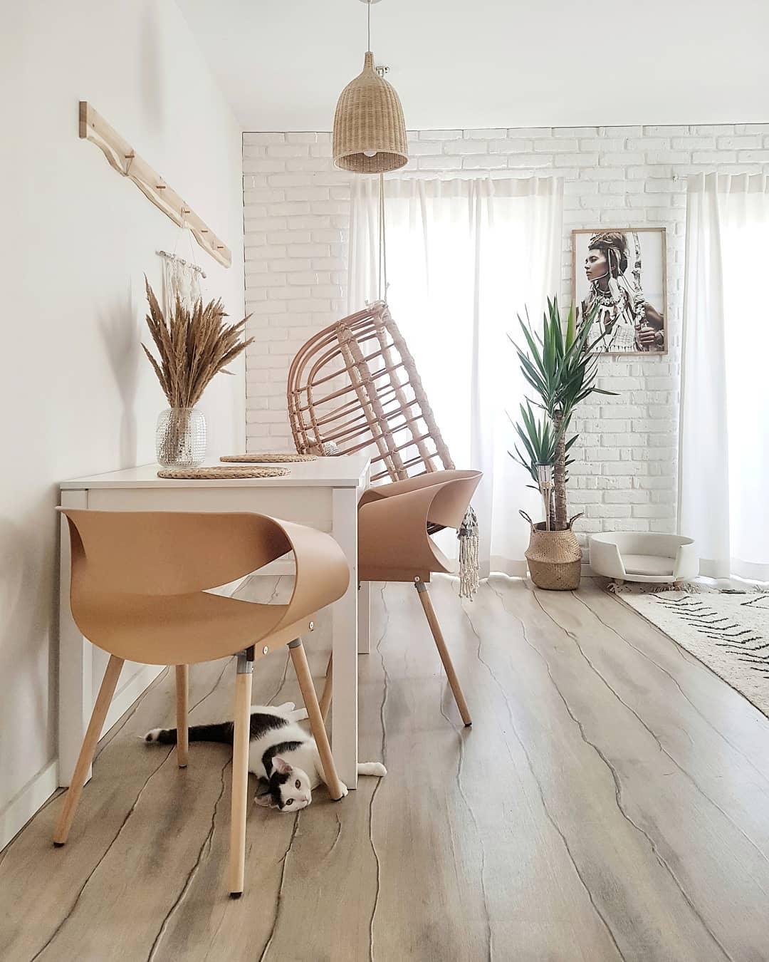 Aveny Rustic Rattan Pandent Light-Neutral Decor