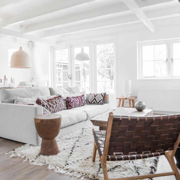 Aveny Rustic Rattan Pandent Light-Neutral Decor