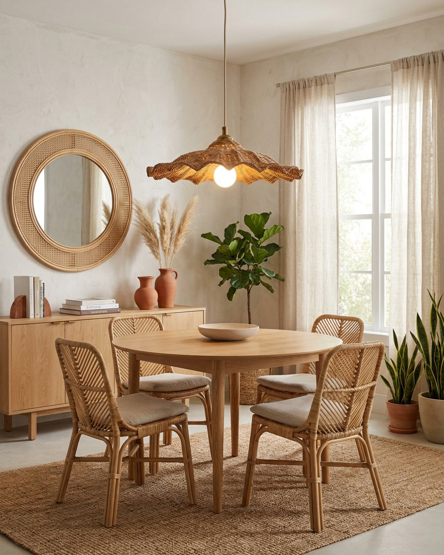 Paloma Rattan Pendant Light