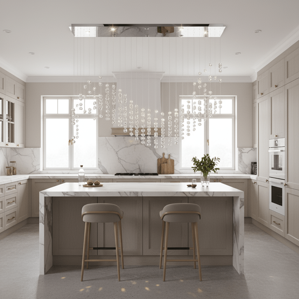 Raw Crystal Customize Chandelier-Neutral Decor