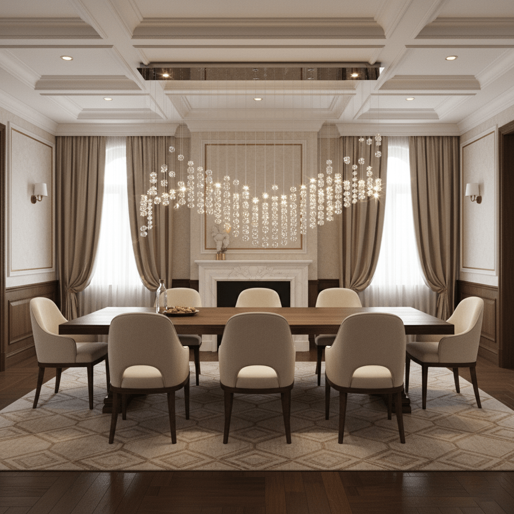 Raw Crystal Customize Chandelier-Neutral Decor