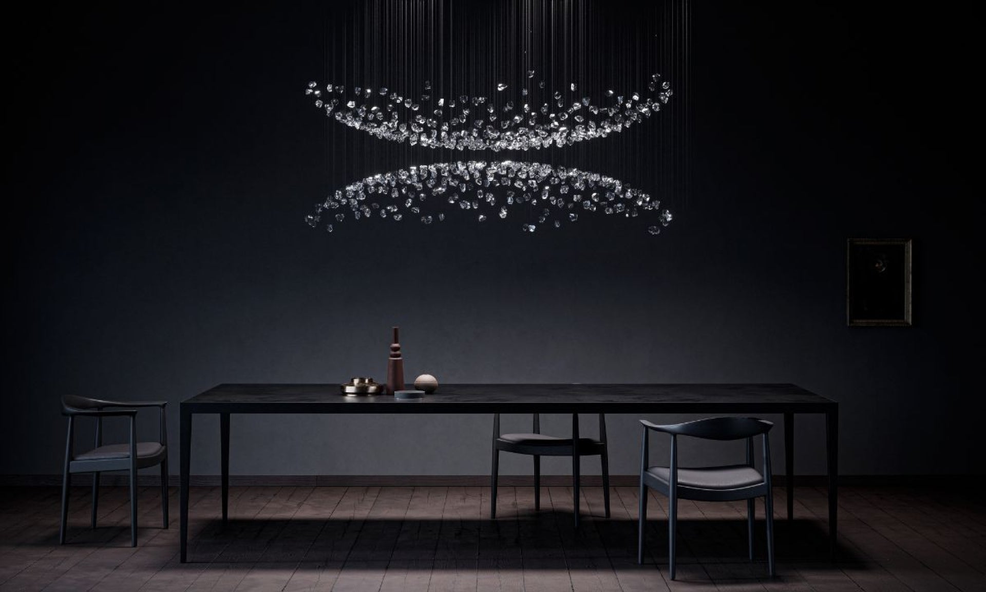 Raw Crystal Customize Chandelier-Neutral Decor