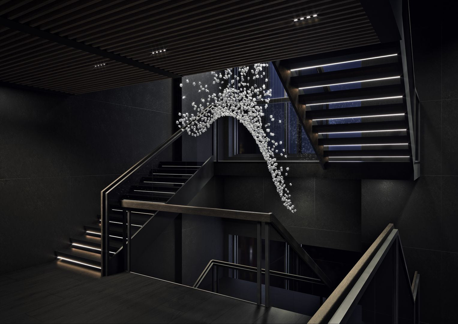 Raw Crystal Customize Chandelier-Neutral Decor