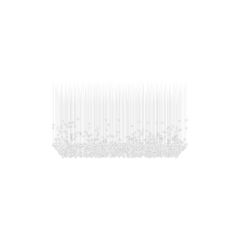 Raw Crystal Customize Chandelier-Neutral Decor