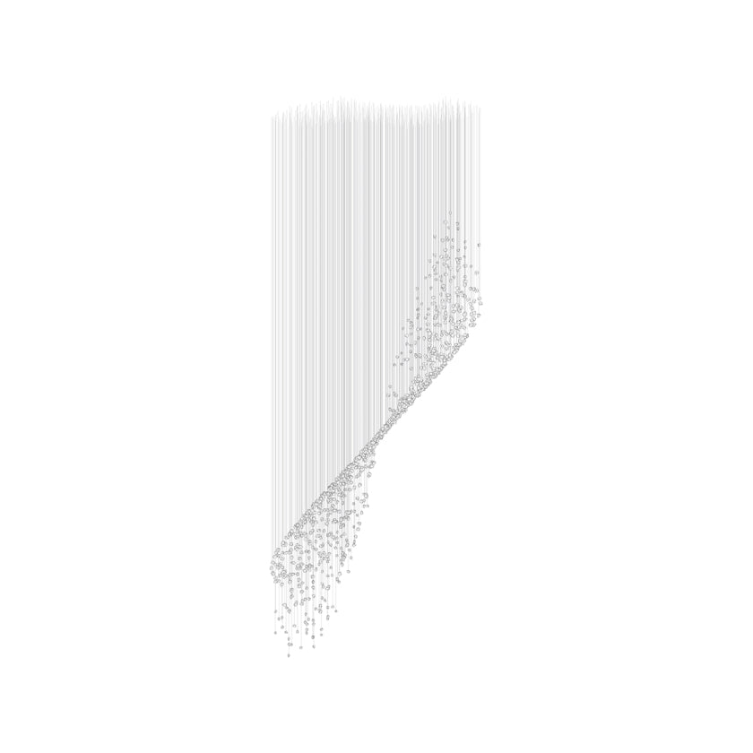 Raw Crystal Customize Chandelier-Neutral Decor