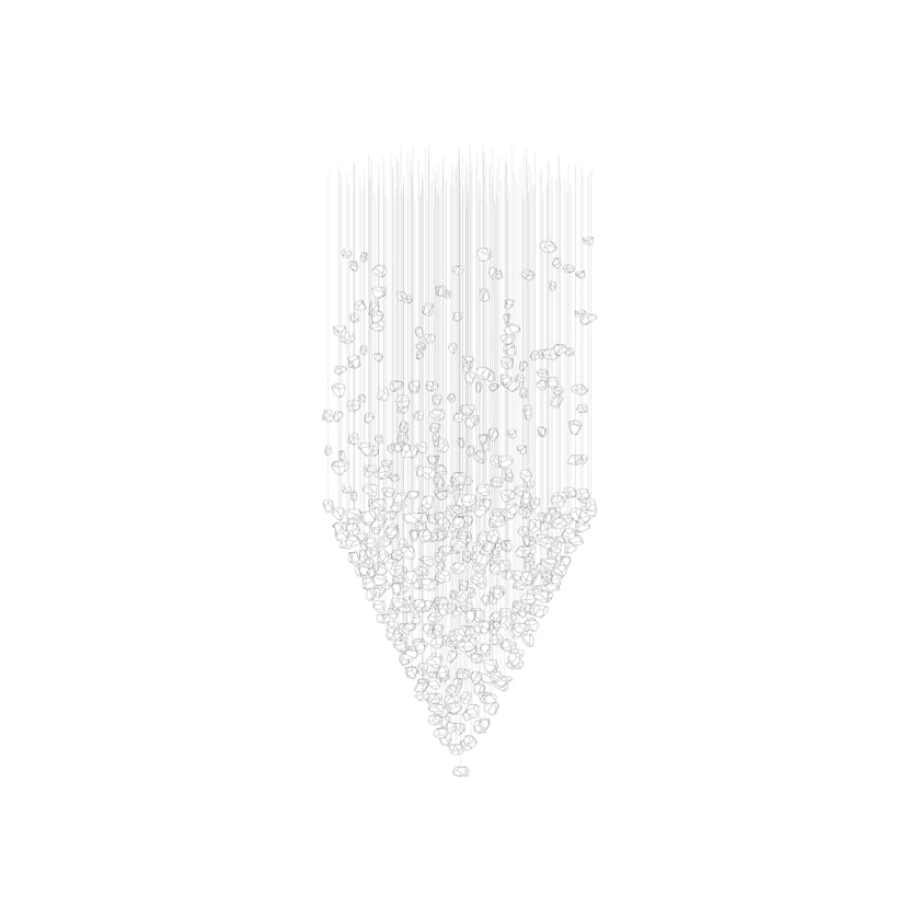 Raw Crystal Customize Chandelier-Neutral Decor