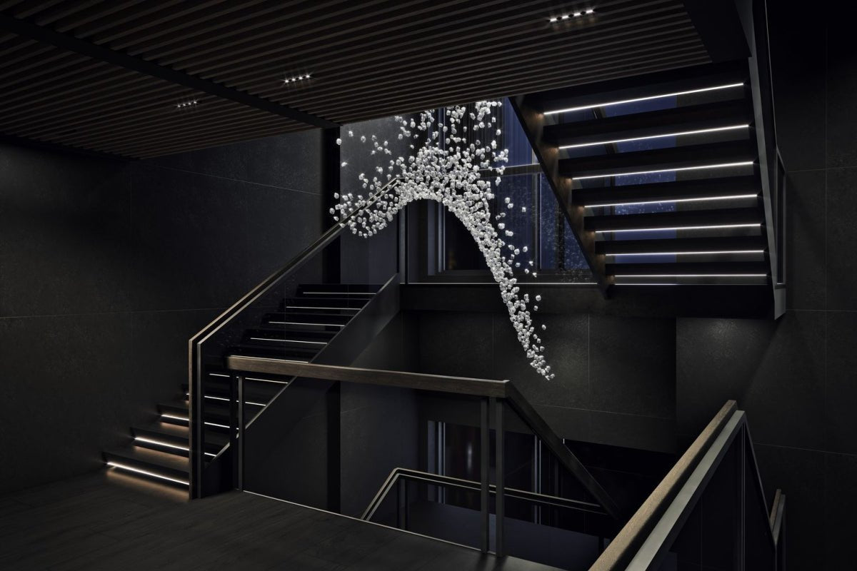 Raw Crystal Customize Chandelier-Neutral Decor