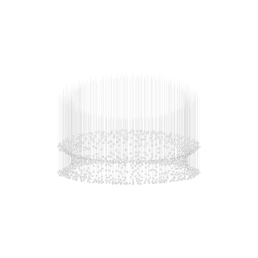 Raw Crystal Customize Chandelier-Neutral Decor