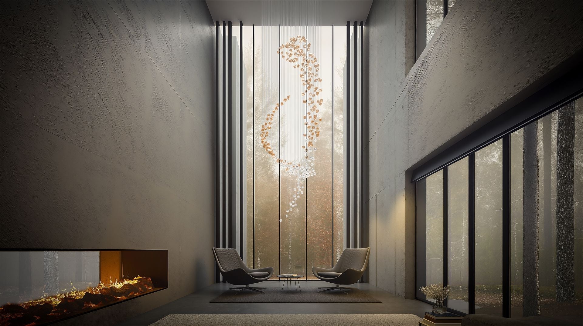 Raw Crystal Customize Chandelier-Neutral Decor