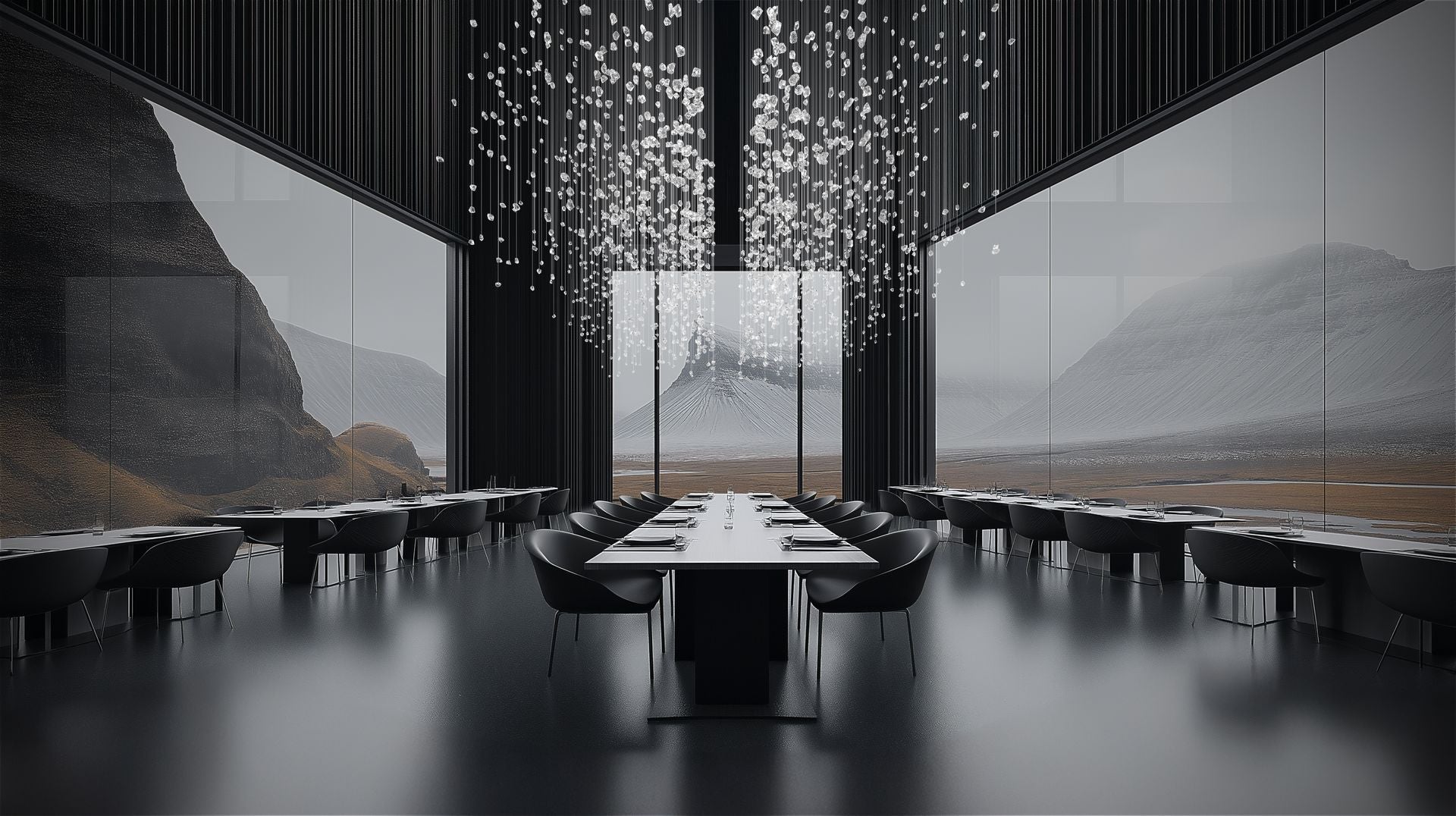 Raw Crystal Customize Chandelier-Neutral Decor