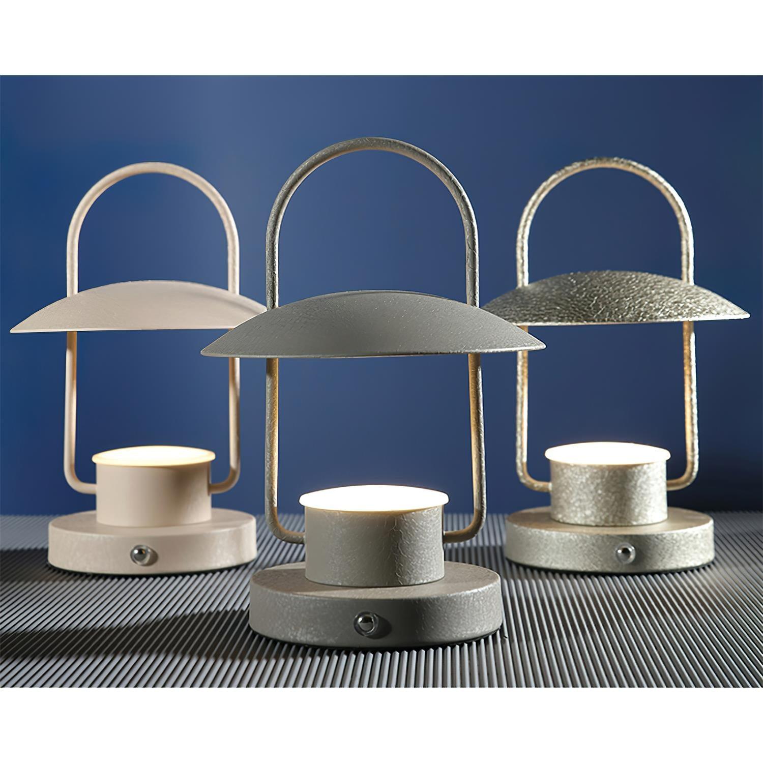 Solaran Gray Contemporary Table Lamp-Neutral Decor