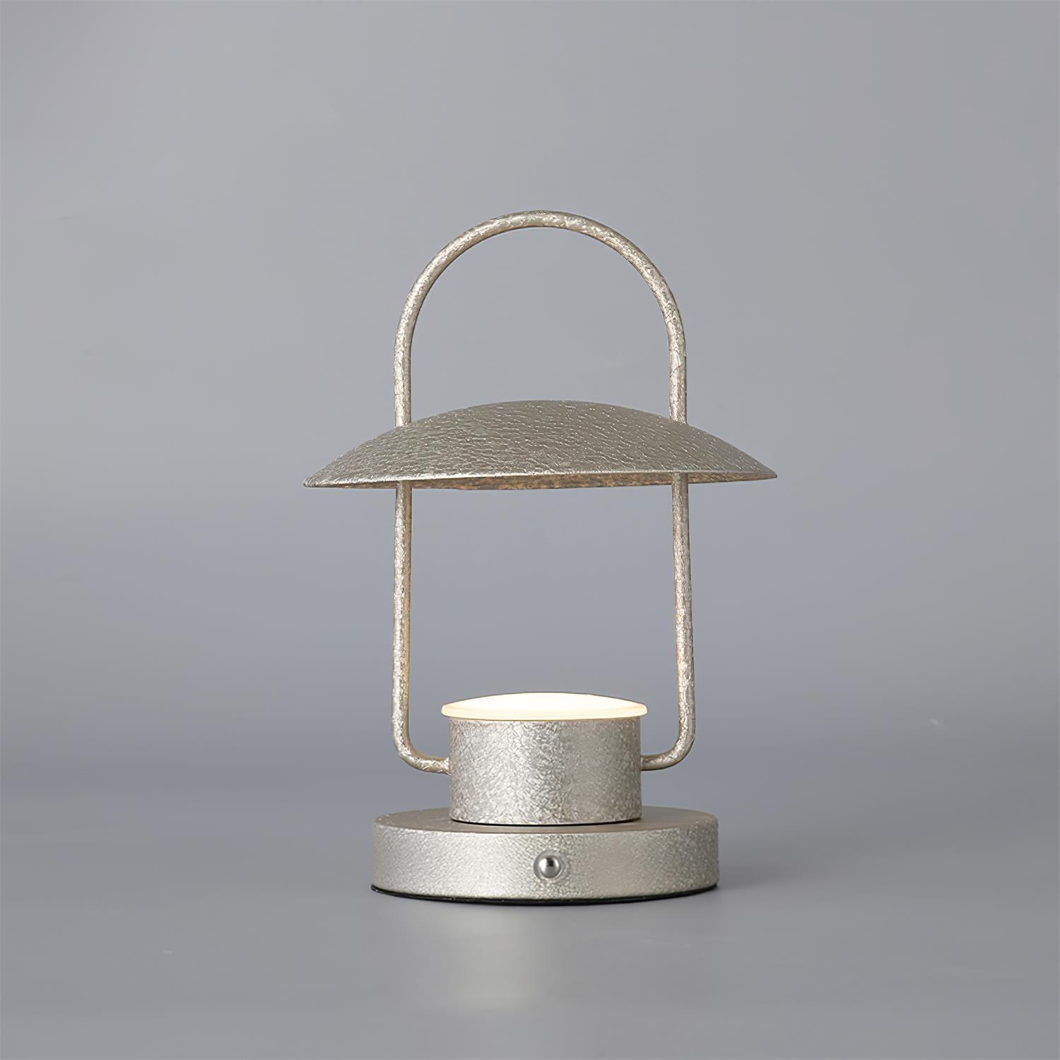 Solaran Gray Contemporary Table Lamp-Neutral Decor