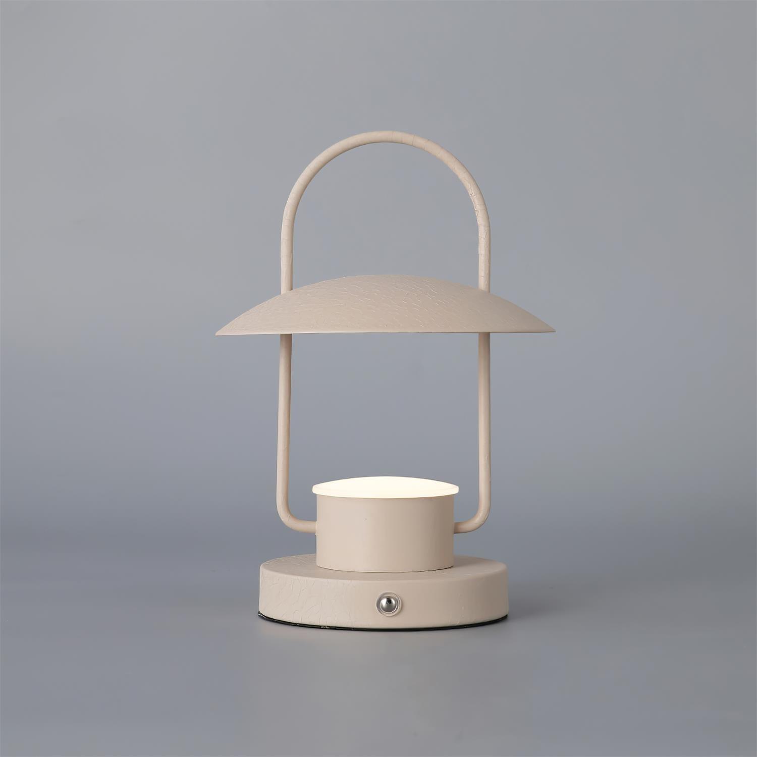 Solaran Gray Contemporary Table Lamp-Neutral Decor