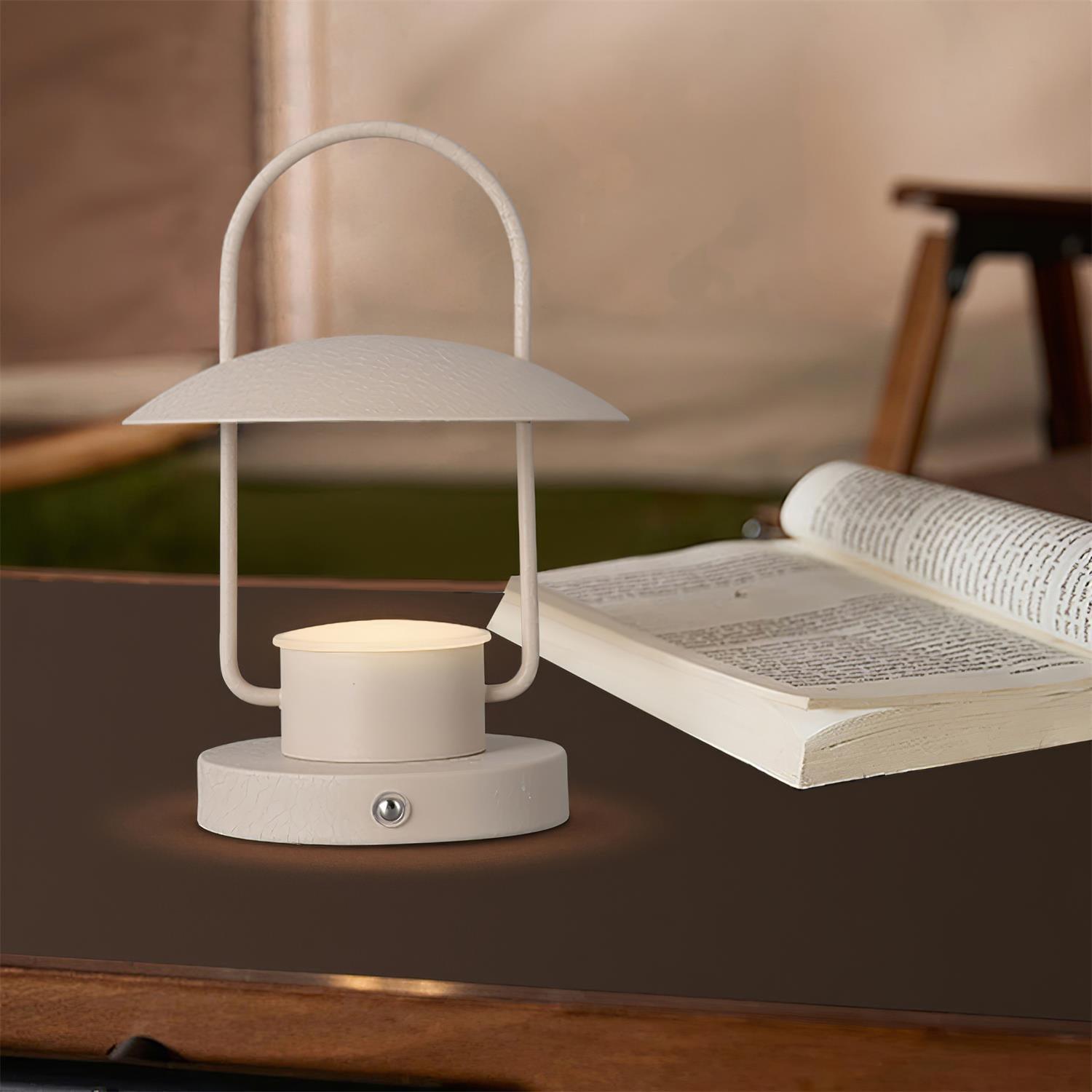 Solaran Gray Contemporary Table Lamp-Neutral Decor