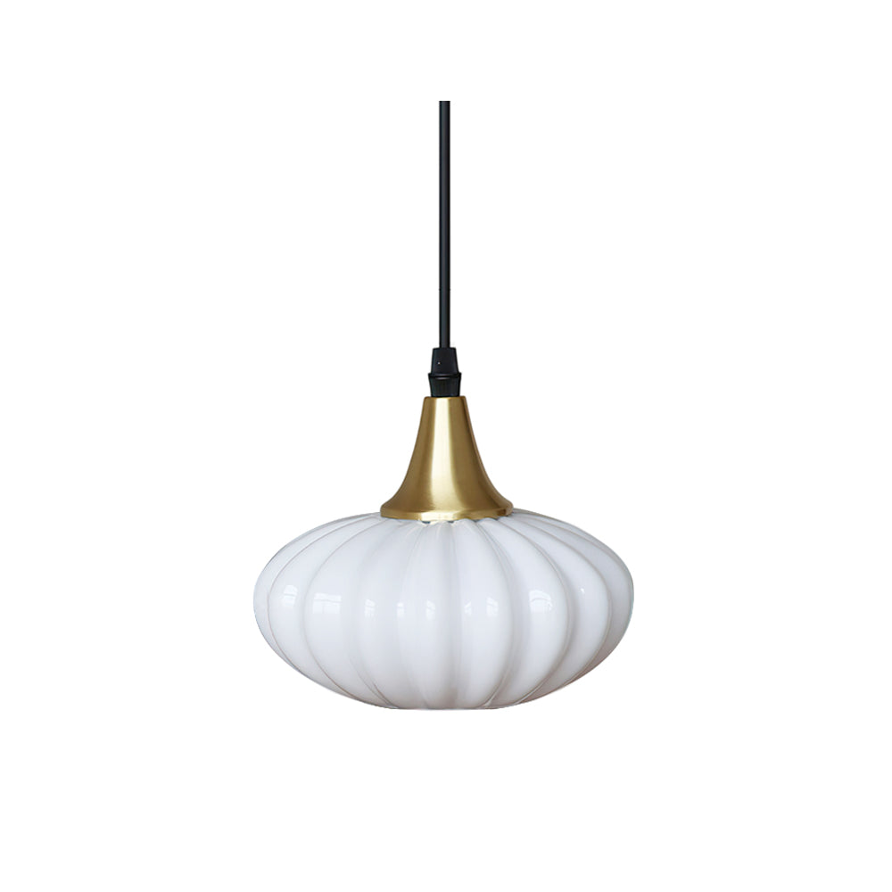 Rayburn Pendant Light in a mid-century modern living room.