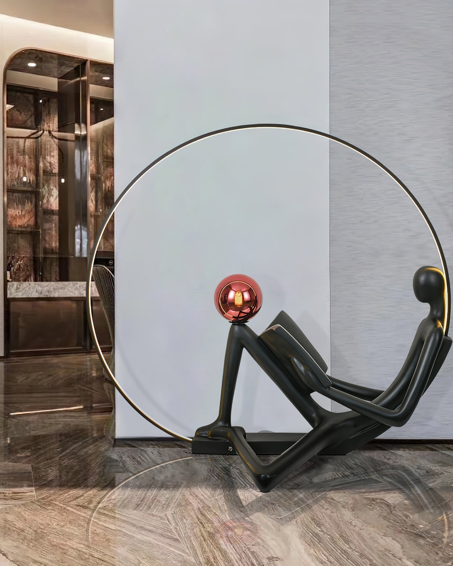 Luminare Circadian Reader Floor Lamp-Neutral Decor