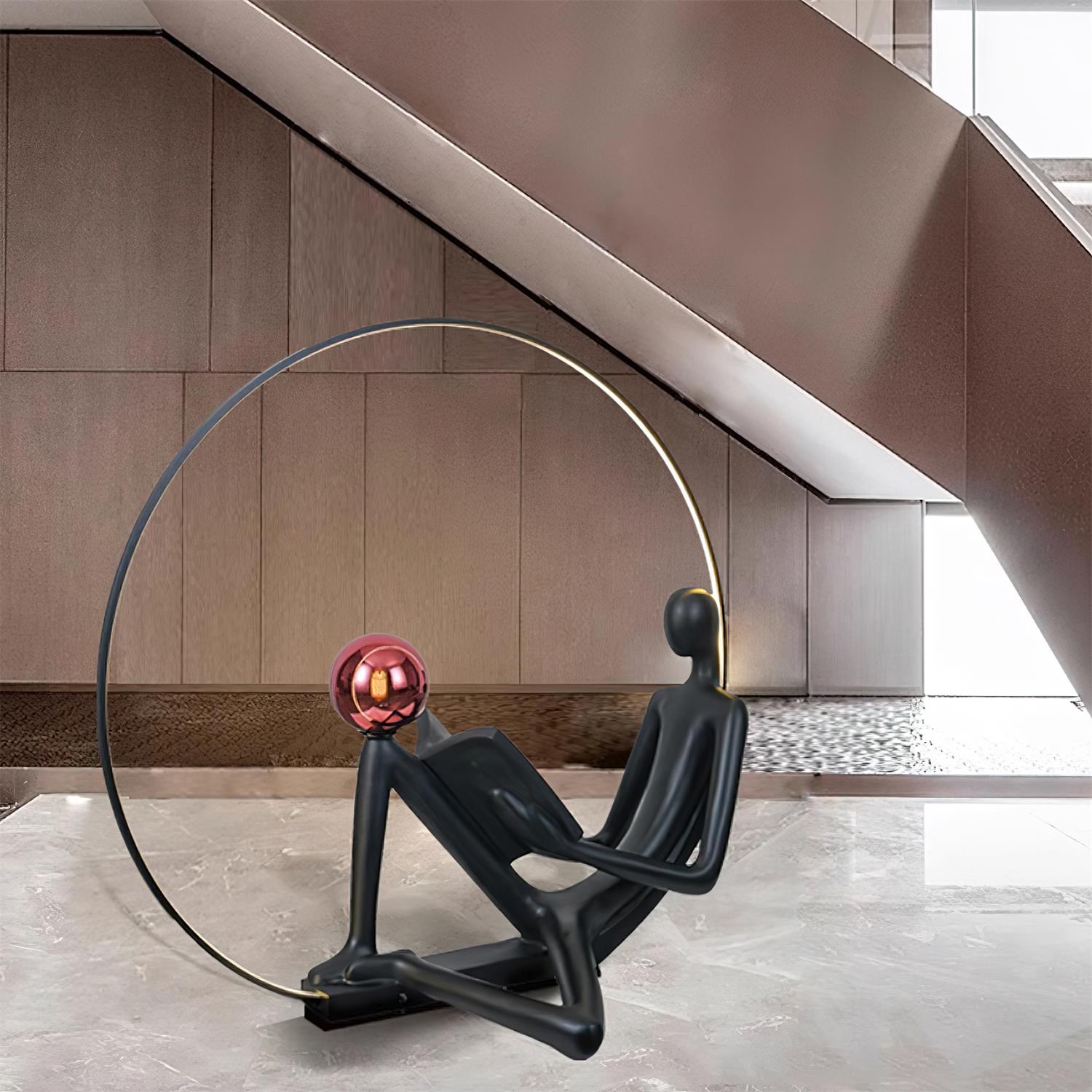 Luminare Circadian Reader Floor Lamp-Neutral Decor
